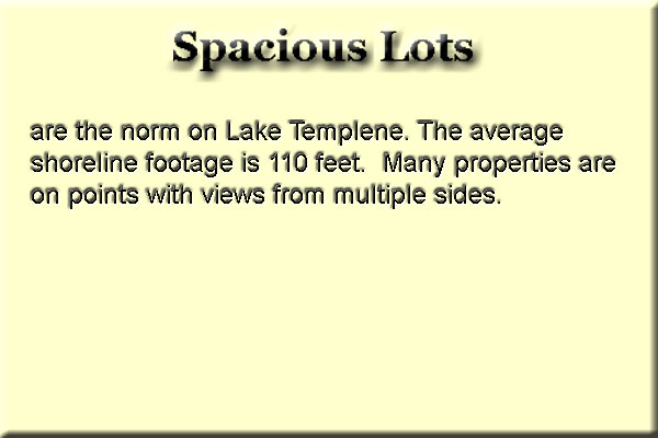 Lake Templene Depth Chart